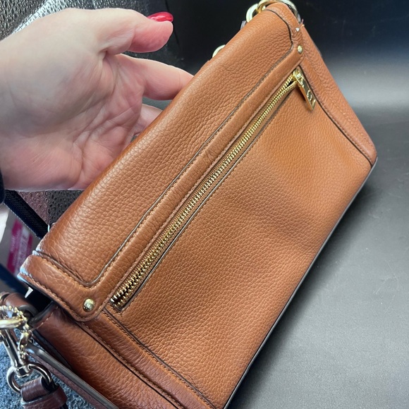 Brown Floral Women's Bag - Picture 6 of 10